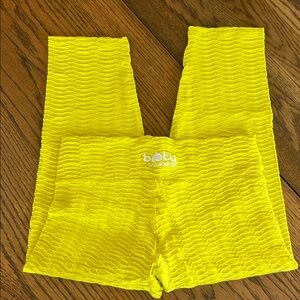 Booty by Brabants Vibrant Yellow Leggings Original